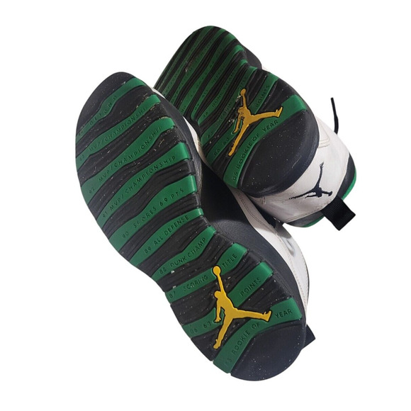 Air Jordan 10 Green/Seattle Men Sneakers 2019 Release Size 10.5 main image 7